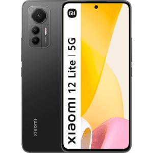 Xiaomi 12 Lite 5G, Black, 128 GB, 8 GB RAM, 6.55"