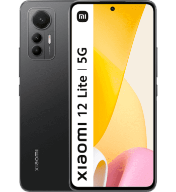 Xiaomi 12 Lite 5G, Black, 128 GB, 8 GB RAM, 6.55"