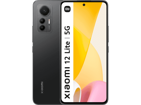Xiaomi 12 Lite 5G, Black, 128 GB, 8 GB RAM, 6.55"